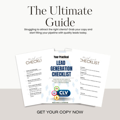 Your Practical Lead Generation Checklist — Digital Book
